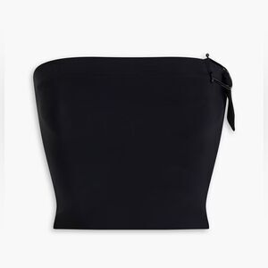 Christopher Esber NWT Strapless Buckle Bust Top Black 2